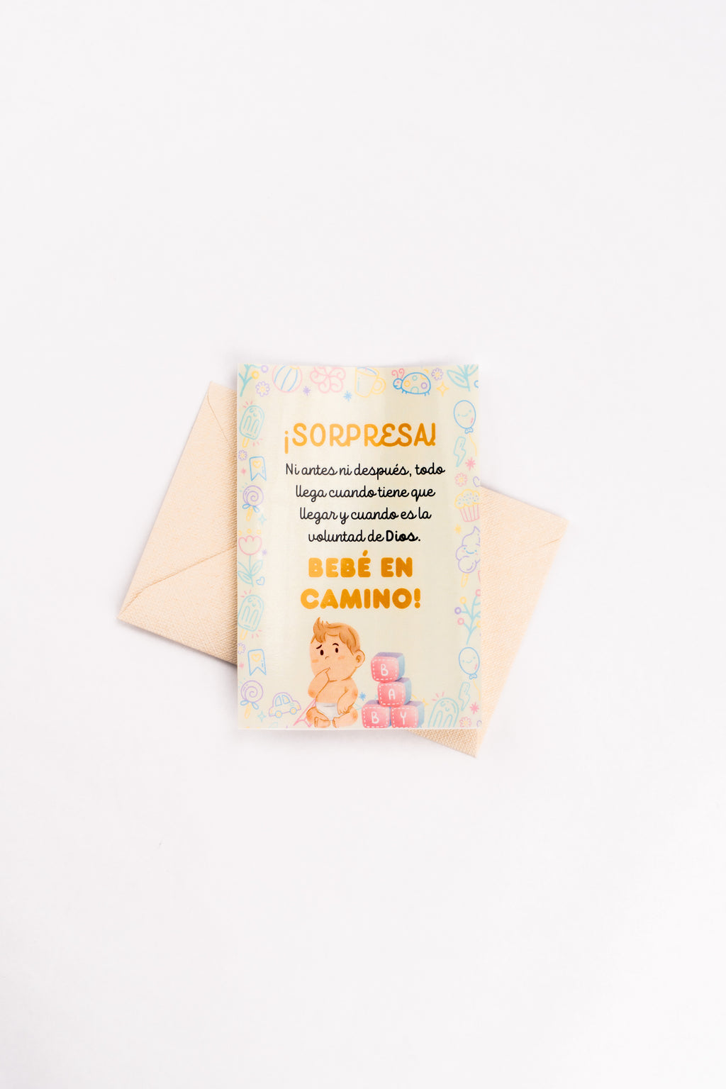 Tarjetas Anuncio "Bebe en camino"