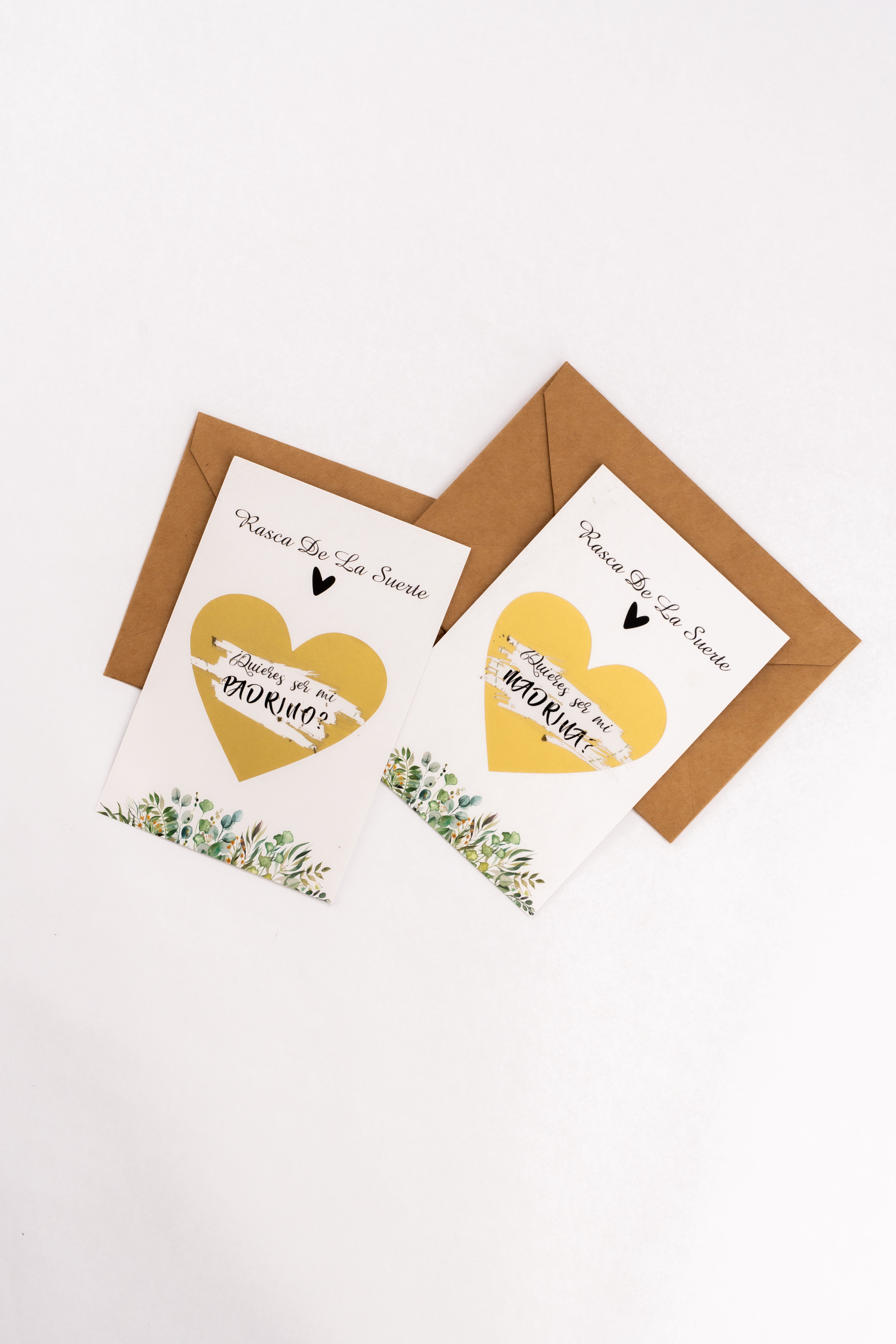 Rasca de la suerte - ¿Quieres ser mi madrina/padrino?