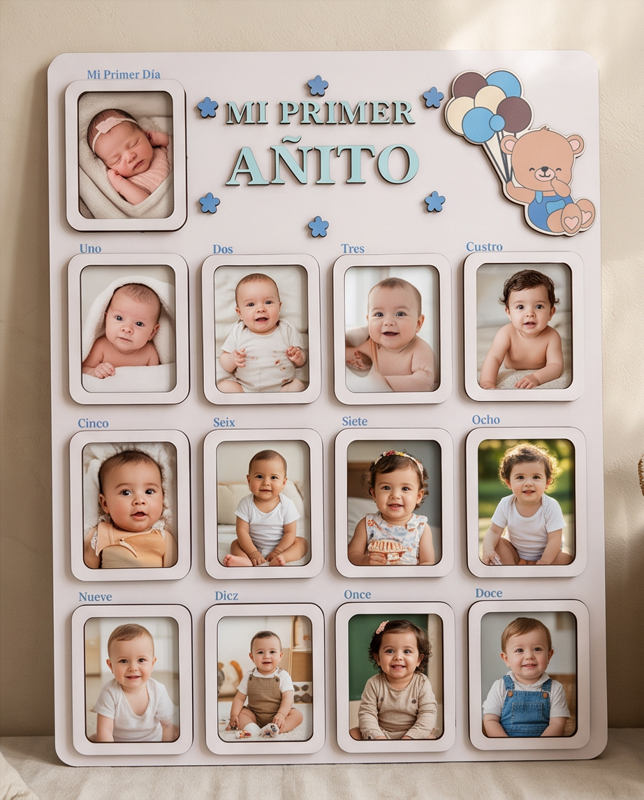 Tablero "Mi primer añito"